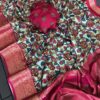 HEAVY PIRE DOLA SILK KALAMKARI SAREE AMAZING CATALOGUE 2023