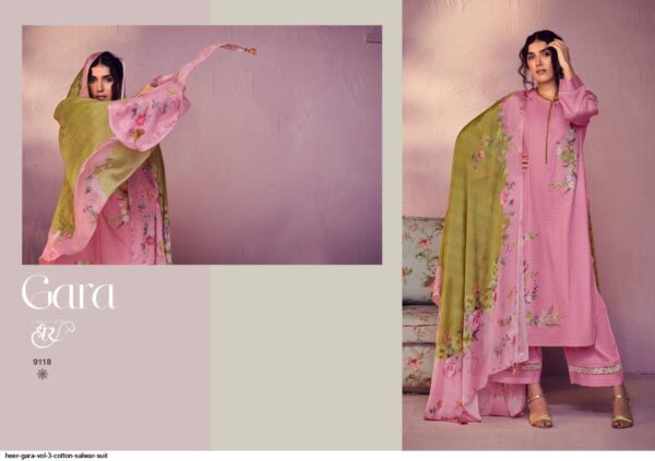 HEER GARA VOL 3 COTTON SALWAR SUIT AMAZING CATALOGUE 2023