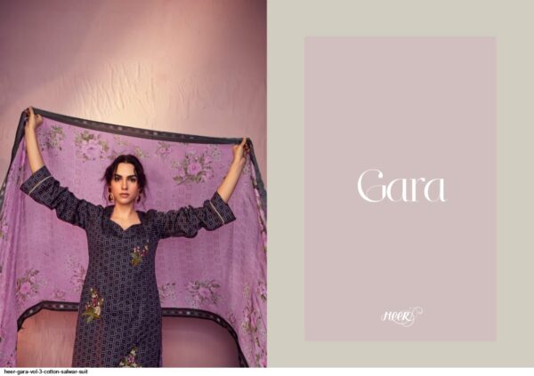 HEER GARA VOL 3 COTTON SALWAR SUIT AMAZING CATALOGUE 2023