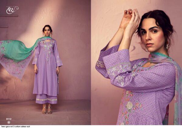 HEER GARA VOL 3 COTTON SALWAR SUIT AMAZING CATALOGUE 2023