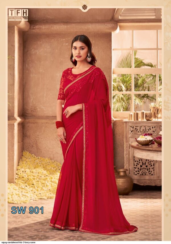 TFH SANDALWOOD HITZ 2 FANCY SAREE AMAZING CATALOGUE 2023