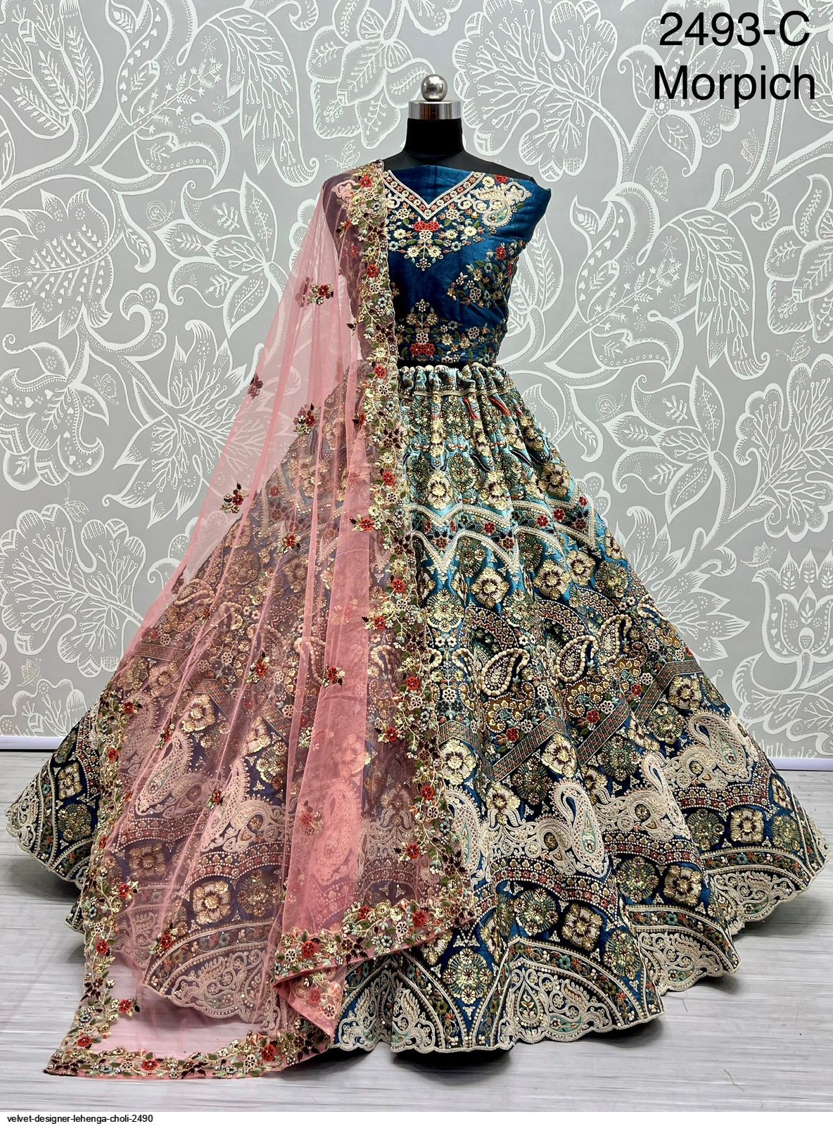 Parvati 77326 To 77333 Designer Heavy Bridal Wear Lehenga New Collection  Supplier