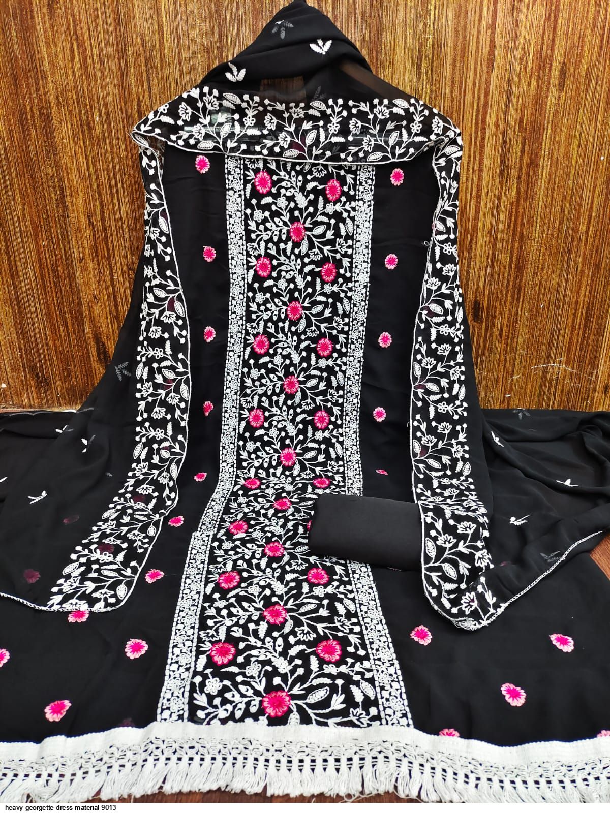 Georgette dress outlet material with price