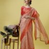 SUTRAM VOL 15 ORGANZA JACQUARD BORDER SAREE AMAZING CATALOGUE 2023