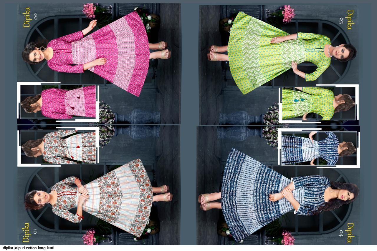 Buy Jaipuri Style Women's Cotton Dress (Jaipur Cotton Maxi 19_Multi  Color_Free Size) at Amazon.in