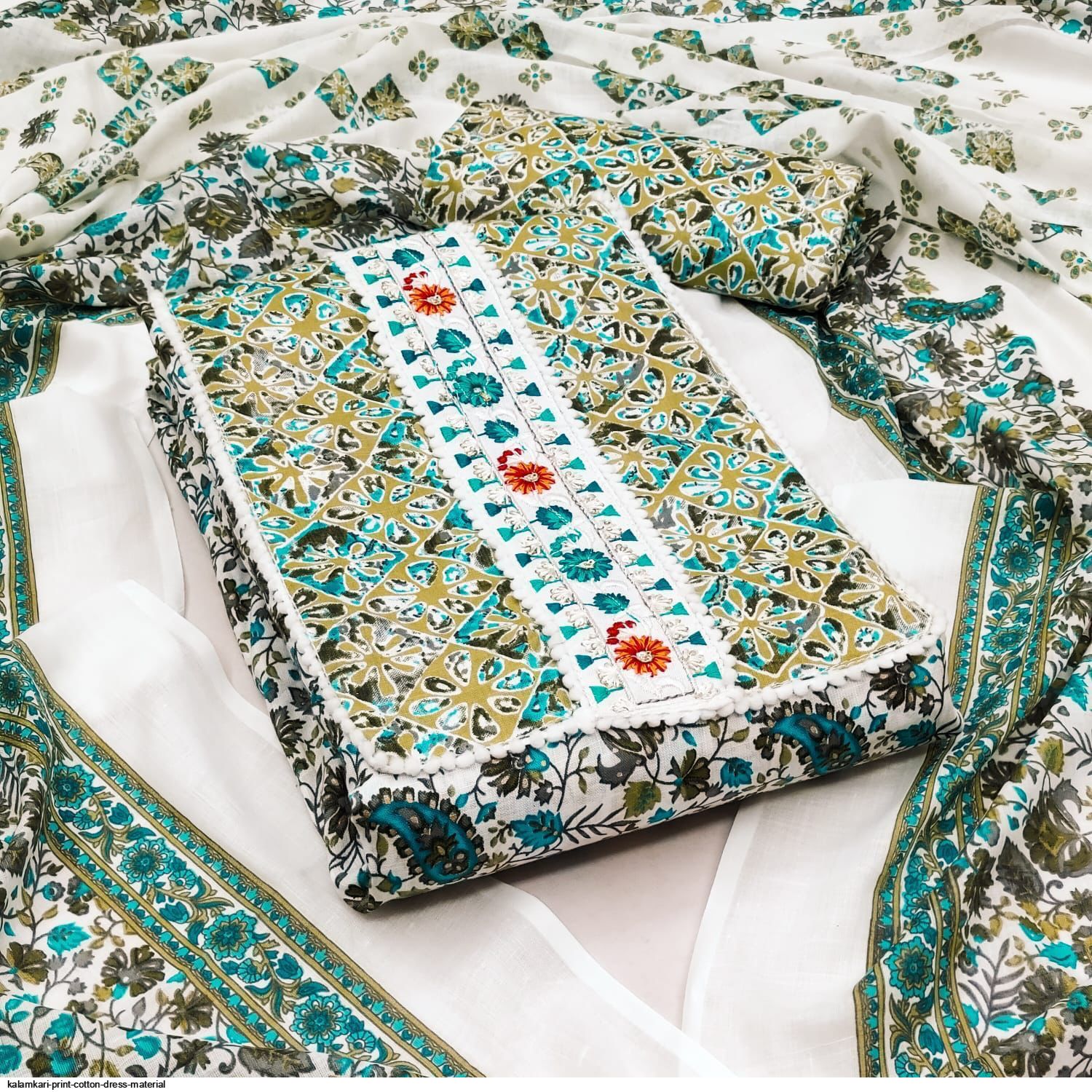 Cotton Dress Materials Wholesale | Cotton Printed Suits Wholesale | Solanki  Textiles