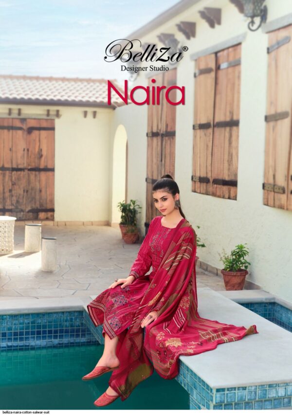 BELLIZA NAIRA COTTON SALWAR SUIT AMAZING CATALOGUE 2023