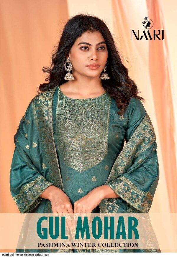 NAARI GUL MOHAR VISCOSE SALWAR SUIT AMAZING CATALOGUE 2023