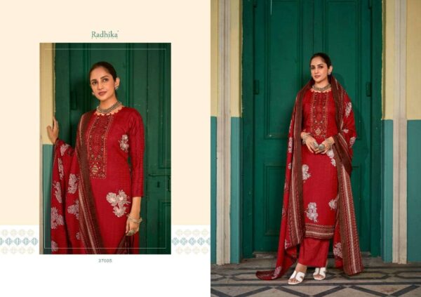 New Stunning 
RUBINA BY SUMYRA 37001 TO 37008 SERIES BEAUTIFUL SUITS COLORFUL STYLISH FANCY CASUAL WEAR & ETHNIC WEAR PURE PASHMINA PRINT DRESSES AT WHOLESALE PRICE 2024