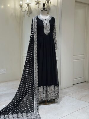 JINAAM :  5856 Foux Gorgette wholesale suit   jinaam 5856 foux gorgette wholesale suit 2025 04 23 15 07 25 <div class="border-box scn-detl">
                     <h1 id="cat-name"> JINAAM :  5856 Foux Gorgette wholesale suit</h1>
                     <br>
                     <p></p>
                     <br>
                     <h3>Specification :</h3>
                     <div class="tab-pane active" id="tab_default_1">
                        <table class="products_details">
                           <tbody>
						   <tr>
								<td style="width: 32%;">Product Date:</td>
								<td>23-04-2025</td>
							</tr>
                             							<tr>
								<td style="width: 32%;">Name:</td>
								<td> Jinaam :  5856 Foux Gorgette Wholesale Suit</td>
							</tr>
																					<tr>
								<td style="width: 32%;">Cname:</td>
								<td> Jinaam :  5856 </td>
							</tr>
														<tr>
								<td style="width: 32%;">Brand:</td>
								<td></td>
							</tr>
							
														<tr>
								<td style="width: 32%;">Total Design:</td>
								<td>1 Pcs</td>
							</tr>
														
														<tr>
								<td style="width: 32%;">Per Piece Rate:</td>
								<td>INR 1450</td>
							</tr>
														
														<tr>
								<td style="width: 32%;">Full Catalog Rate:</td>
								<td style="font-family: 'Hind', sans-serif;">INR 1450								+ (5 % GST) + Shipping Charge
								</td>
							</tr>
														
														<tr>
								<td style="width: 32%;">Weight:</td>
								<td>1 Kg</td>
							</tr>
																					<tr>
								<td style="width: 32%;">Moq:</td>
								<td>Minimum 1 Pcs</td>
							</tr>
														
														
														<tr>
								<td style="width: 32%;">Type:</td>
								<td>Single Suits</td>
							</tr>
														
							
							
														<tr>
								<td style="width: 32%;">Fabric:</td>
								<td>
									Faux Georgette								</td>
							</tr>
																																																								
														
														
														<tr>
								<td style="width: 32%;">Other Details:</td>
								<td><p>Presenting  New 5000 Series  Quality Ek level UP </p>

<p>JINAAM :  5856 </p>

<p>🧚‍♀Top<br>
 <br>
Fabric : Foux Gorgette <br>
Inner   : Micro<br>
Work.  : thread with Sequnce <br>
Stich.  : M(38),XL(42), XXL(44) with 3xl margin) extra sleve inside attach </p>

<p>👗Dupata</p>

<p>Fabric  : Foux Gorgette <br>
Work   :  thread with Sequnce with fourside lace broder<br>
Length : 2.2 meter </p>

<p>Weight :- 1 kg</p>

<p>Price:-  1450</p>
</td>
							</tr>
																												
                           </tbody>
                        </table>
                     </div>
                  </div>