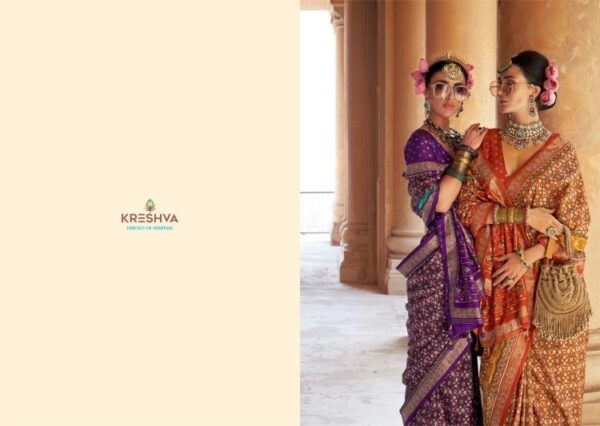 kreshva ratnamani silk series 945-950 fancy silk wholesale saree  kreshva ratnamani silk series 945-950 fancy silk wholesale saree, kreshva ratnamani silk series 945-950 fancy silk wholesale saree surat, kreshva ratnamani silk series 945-950 fancy silk wholesale saree new latest catalog, kreshva ratnamani silk series 945-950 fancy silk wholesale saree wholesale surat, kreshva ratnamani silk series 945-950 fancy silk wholesale saree single, kreshva ratnamani silk series 945-950 fancy silk wholesale saree catalog price, kreshva ratnamani silk series 945-950 fancy silk wholesale saree salwar suit, kreshva ratnamani silk series 945-950 fancy silk wholesale saree dresses, kreshva ratnamani silk series 945-950 fancy silk wholesale saree indian salwar suit, kreshva ratnamani silk series 945-950 fancy silk wholesale saree dress material kreshva ratnamani silk series 945 950 fancy silk wholesale saree 2 2025 04 24 15 43 42 
                     kreshva ratnamani silk series 945-950 fancy silk wholesale saree
                     
                     
                     
                     Specification :
                     
                        
                           
						   
								Product Date:
								24-04-2025
							
                             							
								Name:
								Kreshva Ratnamani Silk Series 945-950 Fancy Silk Wholesale Saree
							
																					
								Cname:
								 Ratnamani Silk 
							
														
								Brand:
								Kreshva
							
							
														
								Total Design:
								6 Pcs
							
														
														
								Per Piece Rate:
								INR 1295
							
														
														
								Full Catalog Rate:
								INR 7770								+ (5 % GST) + Shipping Charge
								
							
														
														
								Weight:
								6 Kg
							
																					
								Moq:
								Minimum 6 Pcs
							
														
														
														
							
							
														
								Fabric:
								
									Fancy Silk								
							
																																																								
														
														
														
								Other Details:
								Brand : Kreshva

Catalog Name : Ratnamani

Series : 945 To 950

Saree Fabric : Super P.V.Silk 8001 With Traditional Patola Design With With Stud Work With Apoxy Finish

Blouse : Super P.V.Silk 8001 With Traditional Patola Design

Rate : 1295/- +5% Gst

Occasion:  Party Wear,Festival Wear
