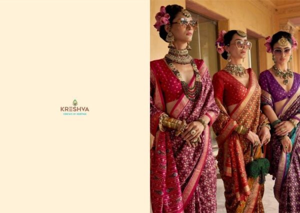 kreshva ratnamani silk series 945-950 fancy silk wholesale saree  kreshva ratnamani silk series 945-950 fancy silk wholesale saree, kreshva ratnamani silk series 945-950 fancy silk wholesale saree surat, kreshva ratnamani silk series 945-950 fancy silk wholesale saree new latest catalog, kreshva ratnamani silk series 945-950 fancy silk wholesale saree wholesale surat, kreshva ratnamani silk series 945-950 fancy silk wholesale saree single, kreshva ratnamani silk series 945-950 fancy silk wholesale saree catalog price, kreshva ratnamani silk series 945-950 fancy silk wholesale saree salwar suit, kreshva ratnamani silk series 945-950 fancy silk wholesale saree dresses, kreshva ratnamani silk series 945-950 fancy silk wholesale saree indian salwar suit, kreshva ratnamani silk series 945-950 fancy silk wholesale saree dress material kreshva ratnamani silk series 945 950 fancy silk wholesale saree 6 2025 04 24 15 43 42 
                     kreshva ratnamani silk series 945-950 fancy silk wholesale saree
                     
                     
                     
                     Specification :
                     
                        
                           
						   
								Product Date:
								24-04-2025
							
                             							
								Name:
								Kreshva Ratnamani Silk Series 945-950 Fancy Silk Wholesale Saree
							
																					
								Cname:
								 Ratnamani Silk 
							
														
								Brand:
								Kreshva
							
							
														
								Total Design:
								6 Pcs
							
														
														
								Per Piece Rate:
								INR 1295
							
														
														
								Full Catalog Rate:
								INR 7770								+ (5 % GST) + Shipping Charge
								
							
														
														
								Weight:
								6 Kg
							
																					
								Moq:
								Minimum 6 Pcs
							
														
														
														
							
							
														
								Fabric:
								
									Fancy Silk								
							
																																																								
														
														
														
								Other Details:
								Brand : Kreshva

Catalog Name : Ratnamani

Series : 945 To 950

Saree Fabric : Super P.V.Silk 8001 With Traditional Patola Design With With Stud Work With Apoxy Finish

Blouse : Super P.V.Silk 8001 With Traditional Patola Design

Rate : 1295/- +5% Gst

Occasion:  Party Wear,Festival Wear
