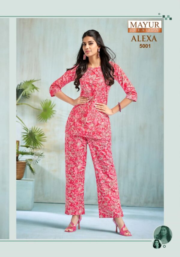 mayur creation alexa vol 5 series 5001-5010 COTTON CORD-SET - Image 11