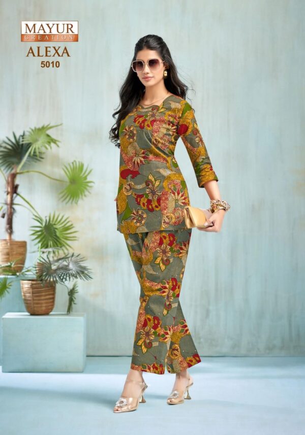 mayur creation alexa vol 5 series 5001-5010 COTTON CORD-SET - Image 12