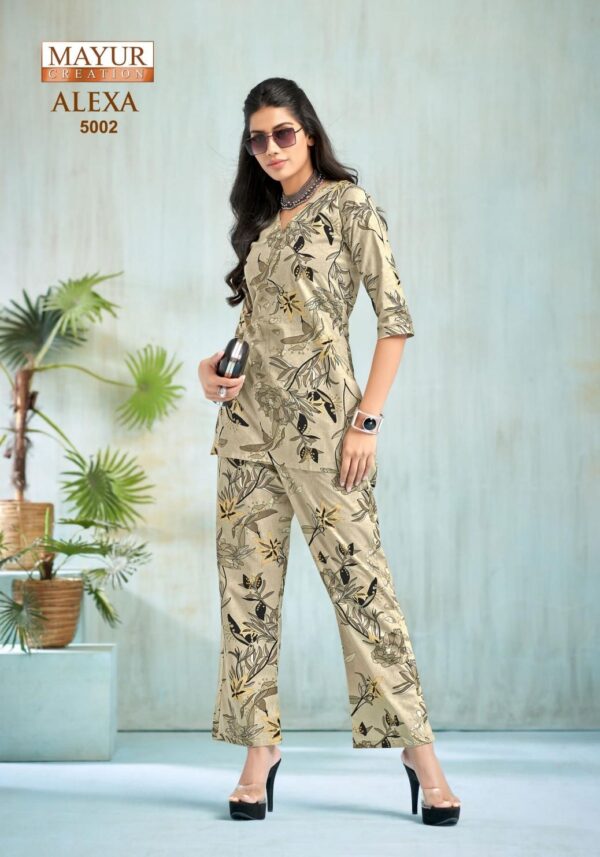 mayur creation alexa vol 5 series 5001-5010 COTTON CORD-SET - Image 13