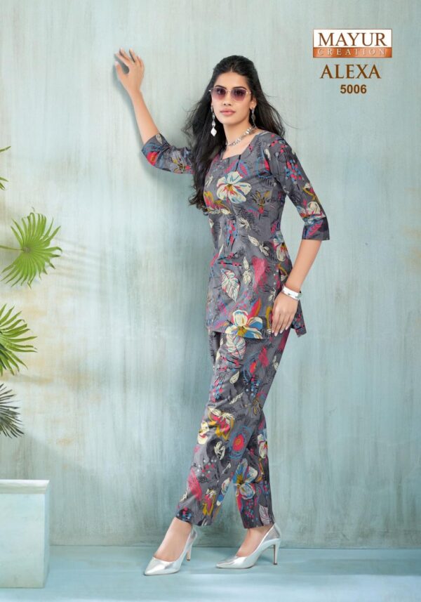 mayur creation alexa vol 5 series 5001-5010 COTTON CORD-SET - Image 8