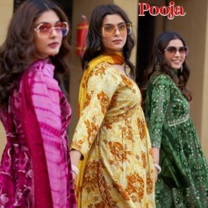 Mystic9 pooja vol 10 series 10001-10008 fancy rayon wholesale suit