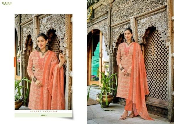 nishant fashion zeelmeel series 99001-99008 lawn wholesale suit  nishant fashion zeelmeel series 99001-99008 lawn wholesale suit , nishant fashion zeelmeel series 99001-99008 lawn wholesale suit  surat, nishant fashion zeelmeel series 99001-99008 lawn wholesale suit  new latest catalog, nishant fashion zeelmeel series 99001-99008 lawn wholesale suit  wholesale surat, nishant fashion zeelmeel series 99001-99008 lawn wholesale suit  single, nishant fashion zeelmeel series 99001-99008 lawn wholesale suit  catalog price, nishant fashion zeelmeel series 99001-99008 lawn wholesale suit  salwar suit, nishant fashion zeelmeel series 99001-99008 lawn wholesale suit  dresses, nishant fashion zeelmeel series 99001-99008 lawn wholesale suit  indian salwar suit, nishant fashion zeelmeel series 99001-99008 lawn wholesale suit  dress material nishant fashion zeelmeel series 99001 99008 lawn wholesale suit 4 2025 04 28 17 22 23 
                     nishant fashion zeelmeel series 99001-99008 lawn wholesale suit 
                     
                     
                     
                     Specification :
                     
                        
                           
						   
								Product Date:
								28-04-2025
							
                             							
								Name:
								Nishant Fashion Zeelmeel Series 99001-99008 Lawn Wholesale Suit 
							
																					
								Cname:
								Zeelmeel 
							
														
								Brand:
								Nishant Fashion
							
							
														
								Total Design:
								8 Pcs
							
														
														
								Per Piece Rate:
								INR 795
							
														
														
								Full Catalog Rate:
								INR 6360								+ (5 % GST) + Shipping Charge
								
							
														
														
								Weight:
								8 Kg
							
																					
								Moq:
								Minimum 8 Pcs
							
														
														
														
								Type:
								Designer Salwar Kameez
							
														
							
							
														
								Fabric:
								
									Lawn								
							
																																																								
														
														
														
								Other Details:
								Name 👉 Nishant Fashion 💃

Catalogue -:  ZEELMEEL
                          💝
🌺 SUMMER COLLECTION 🌺 
           FABRIC DATAILS 

👗TOP:- PURE LAWN PRINTED WITH V NECK EMBROIDERY WORK 🌺

👖BOTTOM :- Cotton plain 

🧣DUPPATTA :-Pure Lawn Cottan MAL- MAL Duptta PRINT

Suits : 8 

Rate:- 795/- 