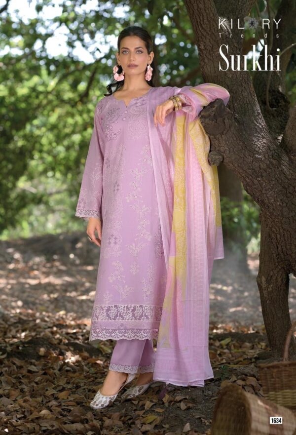 prm trendz irha series 12107-12112 cotton lilen wholesale suit - Image 2