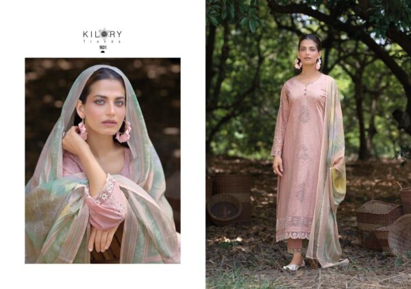 prm trendz irha series 12107-12112 cotton lilen wholesale suit - Image 12