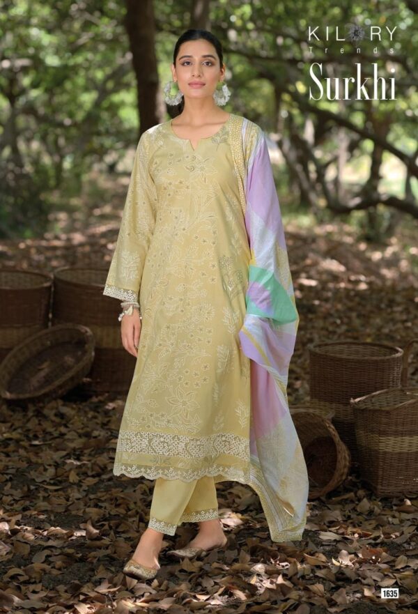 prm trendz irha series 12107-12112 cotton lilen wholesale suit - Image 4
