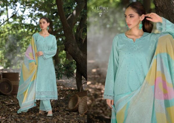 prm trendz irha series 12107-12112 cotton lilen wholesale suit - Image 7