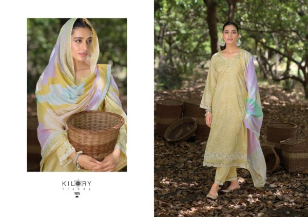 prm trendz irha series 12107-12112 cotton lilen wholesale suit - Image 10