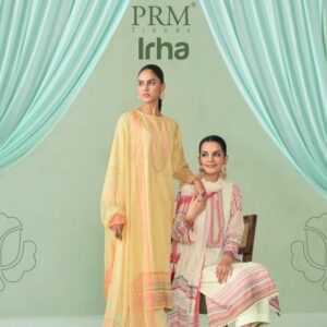 Prm Trendz Irha Series 12107-12112 Cotton Lilen Wholesale Suits