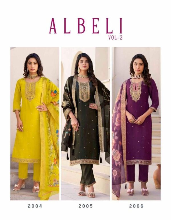 radhika lifestyle albeli vol 2 series 2001-2006 HEAVY SCHIMMER wholesale suit  radhika lifestyle albeli vol 2 series 2001-2006 HEAVY SCHIMMER wholesale suit, radhika lifestyle albeli vol 2 series 2001-2006 HEAVY SCHIMMER wholesale suit surat, radhika lifestyle albeli vol 2 series 2001-2006 HEAVY SCHIMMER wholesale suit new latest catalog, radhika lifestyle albeli vol 2 series 2001-2006 HEAVY SCHIMMER wholesale suit wholesale surat, radhika lifestyle albeli vol 2 series 2001-2006 HEAVY SCHIMMER wholesale suit single, radhika lifestyle albeli vol 2 series 2001-2006 HEAVY SCHIMMER wholesale suit catalog price, radhika lifestyle albeli vol 2 series 2001-2006 HEAVY SCHIMMER wholesale suit salwar suit, radhika lifestyle albeli vol 2 series 2001-2006 HEAVY SCHIMMER wholesale suit dresses, radhika lifestyle albeli vol 2 series 2001-2006 HEAVY SCHIMMER wholesale suit indian salwar suit, radhika lifestyle albeli vol 2 series 2001-2006 HEAVY SCHIMMER wholesale suit dress material radhika lifestyle albeli vol 2 series 2001 2006 heavy schimmer wholesale suit 2 2025 04 29 07 55 37 
                     radhika lifestyle albeli vol 2 series 2001-2006 HEAVY SCHIMMER wholesale suit
                     
                     
                     
                     Specification :
                     
                        
                           
						   
								Product Date:
								29-04-2025
							
                             							
								Name:
								Radhika Lifestyle Albeli Vol 2 Series 2001-2006 Heavy Schimmer Wholesale Suit
							
																					
								Cname:
								 Albeli Vol 2
							
														
								Brand:
								Radhika
							
							
														
								Total Design:
								6 Pcs
							
														
														
								Per Piece Rate:
								INR 1060
							
														
														
								Full Catalog Rate:
								INR 6360								+ (5 % GST) + Shipping Charge
								
							
														
														
								Weight:
								6 Kg
							
																					
								Moq:
								Minimum 6 Pcs
							
														
														
														
								Type:
								Readymade Suits
							
														
							
							
														
								Fabric:
								
									Simmer Print 								
							
																																																								
														
														
														
								Other Details:
								RADHIKA lifestyle  

Catloug name : ALBELI  VOL 2            
*TOP PANT DUPPTTA 3 pcs *


✨Details
👗Fabrics - HEAVY SCHIMMER WITH  WORK
WITH INNER 

SCHIMMER DUPPTTA

🎗Size -  s(18)M(19) L(20) XL(21) XXL(22) 3xl(23)4xl(24)
  


🌈 Length --> 46📐

☣Designs- 6pcs

Rate- 1060+gst