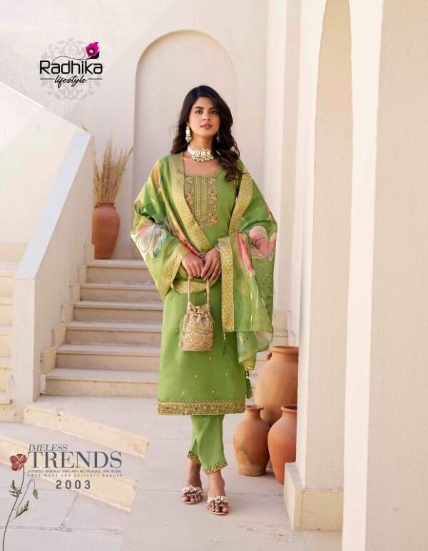 radhika lifestyle albeli vol 2 series 2001-2006 HEAVY SCHIMMER wholesale suit  radhika lifestyle albeli vol 2 series 2001-2006 HEAVY SCHIMMER wholesale suit, radhika lifestyle albeli vol 2 series 2001-2006 HEAVY SCHIMMER wholesale suit surat, radhika lifestyle albeli vol 2 series 2001-2006 HEAVY SCHIMMER wholesale suit new latest catalog, radhika lifestyle albeli vol 2 series 2001-2006 HEAVY SCHIMMER wholesale suit wholesale surat, radhika lifestyle albeli vol 2 series 2001-2006 HEAVY SCHIMMER wholesale suit single, radhika lifestyle albeli vol 2 series 2001-2006 HEAVY SCHIMMER wholesale suit catalog price, radhika lifestyle albeli vol 2 series 2001-2006 HEAVY SCHIMMER wholesale suit salwar suit, radhika lifestyle albeli vol 2 series 2001-2006 HEAVY SCHIMMER wholesale suit dresses, radhika lifestyle albeli vol 2 series 2001-2006 HEAVY SCHIMMER wholesale suit indian salwar suit, radhika lifestyle albeli vol 2 series 2001-2006 HEAVY SCHIMMER wholesale suit dress material radhika lifestyle albeli vol 2 series 2001 2006 heavy schimmer wholesale suit 7 2025 04 29 07 55 37 
                     radhika lifestyle albeli vol 2 series 2001-2006 HEAVY SCHIMMER wholesale suit
                     
                     
                     
                     Specification :
                     
                        
                           
						   
								Product Date:
								29-04-2025
							
                             							
								Name:
								Radhika Lifestyle Albeli Vol 2 Series 2001-2006 Heavy Schimmer Wholesale Suit
							
																					
								Cname:
								 Albeli Vol 2
							
														
								Brand:
								Radhika
							
							
														
								Total Design:
								6 Pcs
							
														
														
								Per Piece Rate:
								INR 1060
							
														
														
								Full Catalog Rate:
								INR 6360								+ (5 % GST) + Shipping Charge
								
							
														
														
								Weight:
								6 Kg
							
																					
								Moq:
								Minimum 6 Pcs
							
														
														
														
								Type:
								Readymade Suits
							
														
							
							
														
								Fabric:
								
									Simmer Print 								
							
																																																								
														
														
														
								Other Details:
								RADHIKA lifestyle  

Catloug name : ALBELI  VOL 2            
*TOP PANT DUPPTTA 3 pcs *


✨Details
👗Fabrics - HEAVY SCHIMMER WITH  WORK
WITH INNER 

SCHIMMER DUPPTTA

🎗Size -  s(18)M(19) L(20) XL(21) XXL(22) 3xl(23)4xl(24)
  


🌈 Length --> 46📐

☣Designs- 6pcs

Rate- 1060+gst
