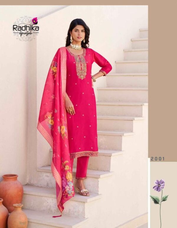radhika lifestyle albeli vol 2 series 2001-2006 HEAVY SCHIMMER wholesale suit  radhika lifestyle albeli vol 2 series 2001-2006 HEAVY SCHIMMER wholesale suit, radhika lifestyle albeli vol 2 series 2001-2006 HEAVY SCHIMMER wholesale suit surat, radhika lifestyle albeli vol 2 series 2001-2006 HEAVY SCHIMMER wholesale suit new latest catalog, radhika lifestyle albeli vol 2 series 2001-2006 HEAVY SCHIMMER wholesale suit wholesale surat, radhika lifestyle albeli vol 2 series 2001-2006 HEAVY SCHIMMER wholesale suit single, radhika lifestyle albeli vol 2 series 2001-2006 HEAVY SCHIMMER wholesale suit catalog price, radhika lifestyle albeli vol 2 series 2001-2006 HEAVY SCHIMMER wholesale suit salwar suit, radhika lifestyle albeli vol 2 series 2001-2006 HEAVY SCHIMMER wholesale suit dresses, radhika lifestyle albeli vol 2 series 2001-2006 HEAVY SCHIMMER wholesale suit indian salwar suit, radhika lifestyle albeli vol 2 series 2001-2006 HEAVY SCHIMMER wholesale suit dress material radhika lifestyle albeli vol 2 series 2001 2006 heavy schimmer wholesale suit 8 2025 04 29 07 55 37 
                     radhika lifestyle albeli vol 2 series 2001-2006 HEAVY SCHIMMER wholesale suit
                     
                     
                     
                     Specification :
                     
                        
                           
						   
								Product Date:
								29-04-2025
							
                             							
								Name:
								Radhika Lifestyle Albeli Vol 2 Series 2001-2006 Heavy Schimmer Wholesale Suit
							
																					
								Cname:
								 Albeli Vol 2
							
														
								Brand:
								Radhika
							
							
														
								Total Design:
								6 Pcs
							
														
														
								Per Piece Rate:
								INR 1060
							
														
														
								Full Catalog Rate:
								INR 6360								+ (5 % GST) + Shipping Charge
								
							
														
														
								Weight:
								6 Kg
							
																					
								Moq:
								Minimum 6 Pcs
							
														
														
														
								Type:
								Readymade Suits
							
														
							
							
														
								Fabric:
								
									Simmer Print 								
							
																																																								
														
														
														
								Other Details:
								RADHIKA lifestyle  

Catloug name : ALBELI  VOL 2            
*TOP PANT DUPPTTA 3 pcs *


✨Details
👗Fabrics - HEAVY SCHIMMER WITH  WORK
WITH INNER 

SCHIMMER DUPPTTA

🎗Size -  s(18)M(19) L(20) XL(21) XXL(22) 3xl(23)4xl(24)
  


🌈 Length --> 46📐

☣Designs- 6pcs

Rate- 1060+gst