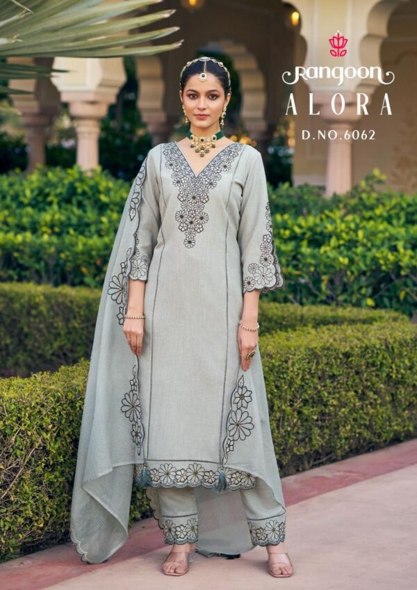 rangoon alora series 6061-6064 cotton wholesale suit - Image 2