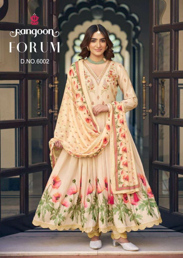 rangoon forum series 6001-6004  Pure Muslin wholesale suit  rangoon forum series 6001-6004  Pure Muslin wholesale suit , rangoon forum series 6001-6004  Pure Muslin wholesale suit  surat, rangoon forum series 6001-6004  Pure Muslin wholesale suit  new latest catalog, rangoon forum series 6001-6004  Pure Muslin wholesale suit  wholesale surat, rangoon forum series 6001-6004  Pure Muslin wholesale suit  single, rangoon forum series 6001-6004  Pure Muslin wholesale suit  catalog price, rangoon forum series 6001-6004  Pure Muslin wholesale suit  salwar suit, rangoon forum series 6001-6004  Pure Muslin wholesale suit  dresses, rangoon forum series 6001-6004  Pure Muslin wholesale suit  indian salwar suit, rangoon forum series 6001-6004  Pure Muslin wholesale suit  dress material rangoon forum series 6001 6004 pure muslin wholesale suit 2 2025 04 15 12 44 53 
                     rangoon forum series 6001-6004  Pure Muslin wholesale suit 
                     
                     
                     
                     Specification :
                     
                        
                           
						   
								Product Date:
								29-04-2025
							
                             							
								Name:
								Rangoon Forum Series 6001-6004  Pure Muslin Wholesale Suit 
							
																					
								Cname:
								Forum 
							
														
								Brand:
								Rangoon
							
							
														
								Total Design:
								4 Pcs
							
														
														
								Per Piece Rate:
								INR 1499
							
														
														
								Full Catalog Rate:
								INR 5996								+ (5 % GST) + Shipping Charge
								
							
														
														
								Weight:
								4 Kg
							
																					
								Moq:
								Minimum 4 Pcs
							
														
														
														
								Type:
								Readymade Suits, Anarkali Suits, Anarkali Kurti
							
														
							
							
														
								Fabric:
								
									Pure Muslin								
							
																																																								
														
														
														
								Other Details:
								
	
		
			
			🙏🏻Dear
			        Sir/Madam...
			Thanks for your support.🤗
			🎁Today 
			Rangoon  hitting market with exclusively trending series of Catalogs
			            
			             FORUM

			🔸 Fabric Details 🔸

			 ▪️Top:- Pure Muslin With Pure Digital With Fancy Work & Khatli Handwork Mirror & Cotton mal Full inner 

			 ▪️Bottom:- Viscose With Fancy Work lace pant 

			 ▪️Dupatta:- Pure Muslin with Pure Digital & Four side latkan

			▪️Total Design:- 04

			▪️Size:-  M, L, XL, XXL, 3XL

			Rate:- 1499/-

			⏰Dispatching 2 to 3 days later
			 
			📝Booking started from now...
			📞Order yours soon...

			📦 Very Limited Stock
			Hurry🏃🏃🏃 up
			🤝Booking started🤝