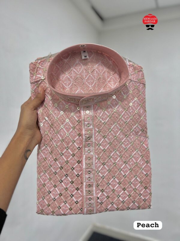 Riwaaz 6.0 Premium Rayon ethnic wear Collection in Trending   riwaaz 6 0 premium rayon ethnic wear collection in trending 2025 04 30 16 20 24 
                     Riwaaz 6.0 Premium Rayon ethnic wear Collection in Trending
                     
                     
                     
                     Specification :
                     
                        
                           
						   
								Product Date:
								30-04-2025
							
                             							
								Name:
								Riwaaz 6.0 Premium Rayon Ethnic Wear Collection In Trending
							
																					
								Cname:
								Riwaaz 6.0 
							
														
								Brand:
								
							
							
														
								Total Design:
								5 Pcs
							
														
														
								Per Piece Rate:
								INR 1000
							
														
														
								Full Catalog Rate:
								INR 5000								+ (5 % GST) + Shipping Charge
								
							
														
														
								Weight:
								5 Kg
							
																					
								Moq:
								Minimum 1 Pcs
							
														
														
														
								Type:
								Single Kurtis
							
														
							
							
														
								Fabric:
								
									Premium Rayon								
							
																																																								
														
														
														
								Other Details:
								Riwaaz 6.0

Premium ethnic wear Collection in Trending 5 Colors for every occasion

Fabric: Premium Rayon
With Embroidery and Sequins Work Both Side

Both Side Pocket + Hidden Button Patti 

Pyjama : Raymond Cotton 

Size:
M | L | XL | XXL
Size chart given 

Rate: 1000
(kurta+Pyjama)

Boutique Finish Stitching