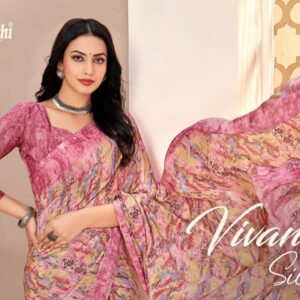 RUCHI VIVANTA SILK VOL-40 Silk Crepe wholesale saree
