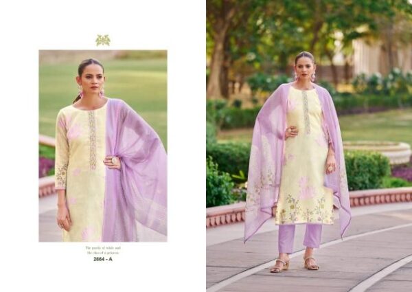 sargam orchid series 2644 linen wholesale suit - Image 7