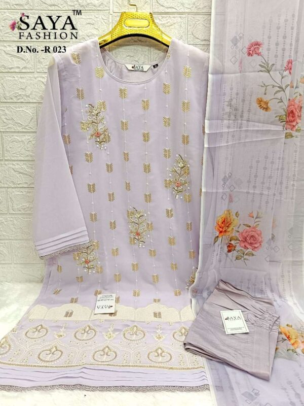 SAYA FASHION R-023 GEORGETTE WITH EMBROIDERY wholesale suit  SAYA FASHION R-023 GEORGETTE WITH EMBROIDERY wholesale suit , SAYA FASHION R-023 GEORGETTE WITH EMBROIDERY wholesale suit  surat, SAYA FASHION R-023 GEORGETTE WITH EMBROIDERY wholesale suit  new latest catalog, SAYA FASHION R-023 GEORGETTE WITH EMBROIDERY wholesale suit  wholesale surat, SAYA FASHION R-023 GEORGETTE WITH EMBROIDERY wholesale suit  single, SAYA FASHION R-023 GEORGETTE WITH EMBROIDERY wholesale suit  catalog price, SAYA FASHION R-023 GEORGETTE WITH EMBROIDERY wholesale suit  salwar suit, SAYA FASHION R-023 GEORGETTE WITH EMBROIDERY wholesale suit  dresses, SAYA FASHION R-023 GEORGETTE WITH EMBROIDERY wholesale suit  indian salwar suit, SAYA FASHION R-023 GEORGETTE WITH EMBROIDERY wholesale suit  dress material saya fashion r 023 georgette with embroidery wholesale suit 4 2025 04 26 10 08 49 
                     SAYA FASHION R-023 GEORGETTE WITH EMBROIDERY wholesale suit 
                     
                     
                     
                     Specification :
                     
                        
                           
						   
								Product Date:
								26-04-2025
							
                             							
								Name:
								Saya Fashion R-023 Georgette With Embroidery Wholesale Suit 
							
																					
								Cname:
								R-023 
							
														
								Brand:
								
							
							
														
								Total Design:
								4 Pcs
							
														
														
								Per Piece Rate:
								INR 1399
							
														
														
								Full Catalog Rate:
								INR 5596								+ (5 % GST) + Shipping Charge
								
							
														
														
								Weight:
								4 Kg
							
																					
								Moq:
								Minimum 1 Pcs
							
														
														
														
								Type:
								Single Suits
							
														
							
							
														
								Fabric:
								
									Georgette								
							
																																																								
														
														
														
								Other Details:
								BRAND NAME:- SAYA FASHION ™️

CATALOUGE NAME:-     FULLY STITCHED COLLECTION
 
D NO:-  R-023

  🔽Details🔽 
Top:- GEORGETTE WITH EMBROIDERY & HEAVY HANDWORK  ALSO

INNER:-  HEAVY SANTOON 

Bottom:- HEAVY PURE VISCOS

Dupatta:- PURE DIGITAL

SIZE:- XL - XXL SIZE

_COLOUR :-  DASTY GRAY & ROSE PINK & NOOR PURPLE 

Price:- Rs 1399/-


 
Ready To Ship...✈️✈️✈️
Plz Conform Ur Orders


QUALITY SPEAKS