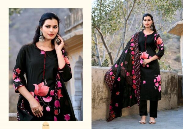 sbs fashion preesha series 6284-6287 camric cotton wholesale suit - Image 2