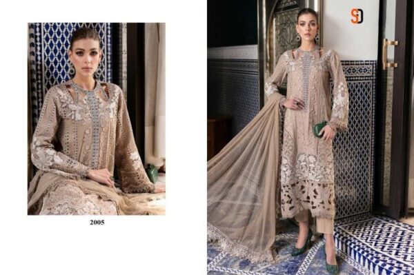 shraddha maria b lawn vol 2 series 2001-2006 model wholesale suit - Image 13