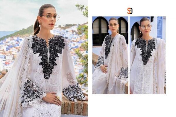 shraddha maria b lawn vol 2 series 2001-2006 model wholesale suit - Image 14
