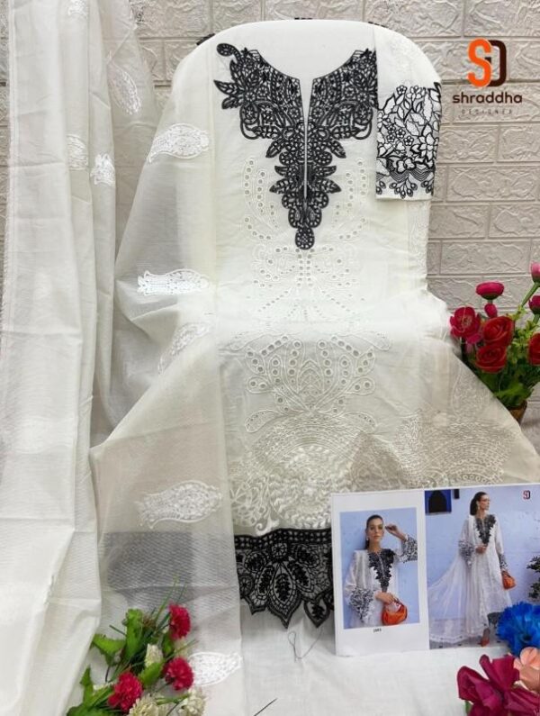 shraddha maria b lawn vol 2 series 2001-2006 model wholesale suit - Image 16
