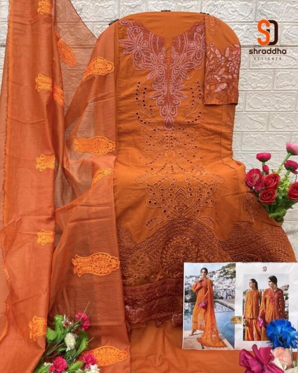 shraddha maria b lawn vol 2 series 2001-2006 model wholesale suit - Image 18