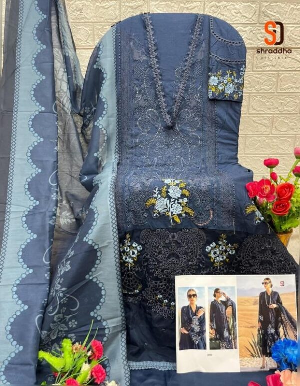 shraddha maria b lawn vol 2 series 2001-2006 model wholesale suit - Image 19