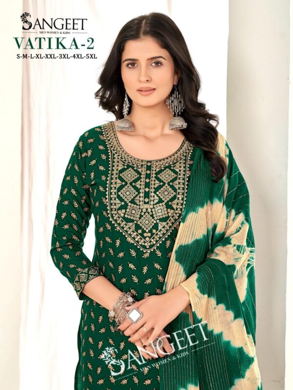 vatika vol 2 series 1001-1008 rayon gold print readymade wholesale suit  vatika vol 2 series 1001-1008 rayon gold print readymade wholesale suit, vatika vol 2 series 1001-1008 rayon gold print readymade wholesale suit surat, vatika vol 2 series 1001-1008 rayon gold print readymade wholesale suit new latest catalog, vatika vol 2 series 1001-1008 rayon gold print readymade wholesale suit wholesale surat, vatika vol 2 series 1001-1008 rayon gold print readymade wholesale suit single, vatika vol 2 series 1001-1008 rayon gold print readymade wholesale suit catalog price, vatika vol 2 series 1001-1008 rayon gold print readymade wholesale suit salwar suit, vatika vol 2 series 1001-1008 rayon gold print readymade wholesale suit dresses, vatika vol 2 series 1001-1008 rayon gold print readymade wholesale suit indian salwar suit, vatika vol 2 series 1001-1008 rayon gold print readymade wholesale suit dress material vatika vol 2 series 1001 1008 rayon gold print readymade wholesale suit 10 2025 04 28 08 14 14 
                     vatika vol 2 series 1001-1008 rayon gold print readymade wholesale suit
                     
                     
                     
                     Specification :
                     
                        
                           
						   
								Product Date:
								28-04-2025
							
                             							
								Name:
								Vatika Vol 2 Series 1001-1008 Rayon Gold Print Readymade Wholesale Suit
							
																					
								Cname:
								Vatika Vol 2 
							
														
								Brand:
								
							
							
														
								Total Design:
								8 Pcs
							
														
														
								Per Piece Rate:
								INR 600
							
														
														
								Full Catalog Rate:
								INR 4800								+ (5 % GST) + Shipping Charge
								
							
														
														
								Weight:
								8 Kg
							
																					
								Moq:
								Minimum 8 Pcs
							
														
														
														
								Type:
								Readymade Suits
							
														
							
							
														
								Fabric:
								
									Fancy Rayon								
							
																																																								
														
														
														
								Other Details:
								——VATIKA-2———. 

🔝 HEAVY RAYON GOLD PRINT

👖 HEAVY RAYON FABRIC

🚩.HEAVY CORONA SHADED

🧵 EMBROIDERY SEQUENCE WORK

1-DESIGN
8-COLOURS

S-M-L-XL-2XL-3XL-4XL-5XL

RATE- 600/- per pcs 
Set to set