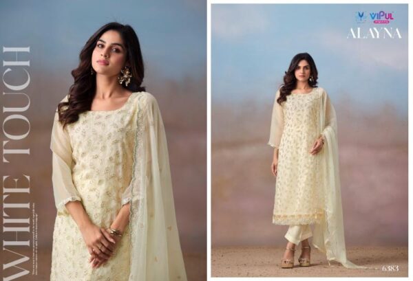 vipul fashion alayna series 6381-6386 crinkle chiffon wholesale suit  vipul fashion alayna series 6381-6386 crinkle chiffon wholesale suit , vipul fashion alayna series 6381-6386 crinkle chiffon wholesale suit  surat, vipul fashion alayna series 6381-6386 crinkle chiffon wholesale suit  new latest catalog, vipul fashion alayna series 6381-6386 crinkle chiffon wholesale suit  wholesale surat, vipul fashion alayna series 6381-6386 crinkle chiffon wholesale suit  single, vipul fashion alayna series 6381-6386 crinkle chiffon wholesale suit  catalog price, vipul fashion alayna series 6381-6386 crinkle chiffon wholesale suit  salwar suit, vipul fashion alayna series 6381-6386 crinkle chiffon wholesale suit  dresses, vipul fashion alayna series 6381-6386 crinkle chiffon wholesale suit  indian salwar suit, vipul fashion alayna series 6381-6386 crinkle chiffon wholesale suit  dress material vipul fashion alayna series 6381 6386 crinkle chiffon wholesale suit 16 2025 04 24 15 25 23 
                     vipul fashion alayna series 6381-6386 crinkle chiffon wholesale suit 
                     
                     
                     
                     Specification :
                     
                        
                           
						   
								Product Date:
								24-04-2025
							
                             							
								Name:
								Vipul Fashion Alayna Series 6381-6386 Crinkle Chiffon Wholesale Suit 
							
																					
								Cname:
								Alayna 
							
														
								Brand:
								Vipul
							
							
														
								Total Design:
								6 Pcs
							
														
														
								Per Piece Rate:
								INR 2361
							
														
														
								Full Catalog Rate:
								INR 14166								+ (5 % GST) + Shipping Charge
								
							
														
														
								Weight:
								6 Kg
							
																					
								Moq:
								Minimum 6 Pcs
							
														
														
														
							
							
														
								Fabric:
								
									Chiffon								
							
																																																								
														
														
														
								Other Details:
								
	
		
			
			Vipul launching 
			Alayna

			Top- Crinkle Chiffon with All over Beads work Embroidery 

			Dupatta - Crinkle Chiffon with Beads work Embroidery 

			Bottam - Pure Viscose Santoon