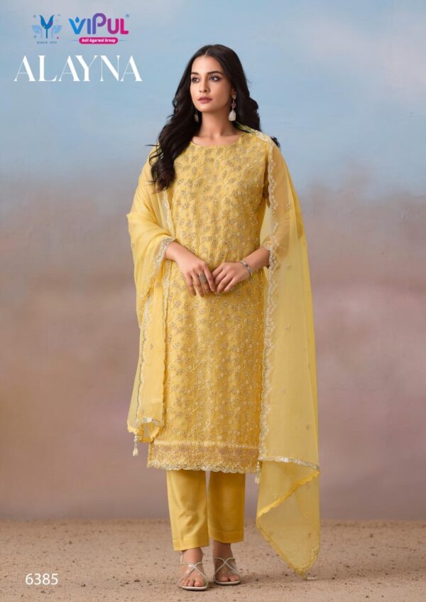 vipul fashion alayna series 6381-6386 crinkle chiffon wholesale suit  vipul fashion alayna series 6381-6386 crinkle chiffon wholesale suit , vipul fashion alayna series 6381-6386 crinkle chiffon wholesale suit  surat, vipul fashion alayna series 6381-6386 crinkle chiffon wholesale suit  new latest catalog, vipul fashion alayna series 6381-6386 crinkle chiffon wholesale suit  wholesale surat, vipul fashion alayna series 6381-6386 crinkle chiffon wholesale suit  single, vipul fashion alayna series 6381-6386 crinkle chiffon wholesale suit  catalog price, vipul fashion alayna series 6381-6386 crinkle chiffon wholesale suit  salwar suit, vipul fashion alayna series 6381-6386 crinkle chiffon wholesale suit  dresses, vipul fashion alayna series 6381-6386 crinkle chiffon wholesale suit  indian salwar suit, vipul fashion alayna series 6381-6386 crinkle chiffon wholesale suit  dress material vipul fashion alayna series 6381 6386 crinkle chiffon wholesale suit 3 2025 04 24 15 25 23 
                     vipul fashion alayna series 6381-6386 crinkle chiffon wholesale suit 
                     
                     
                     
                     Specification :
                     
                        
                           
						   
								Product Date:
								24-04-2025
							
                             							
								Name:
								Vipul Fashion Alayna Series 6381-6386 Crinkle Chiffon Wholesale Suit 
							
																					
								Cname:
								Alayna 
							
														
								Brand:
								Vipul
							
							
														
								Total Design:
								6 Pcs
							
														
														
								Per Piece Rate:
								INR 2361
							
														
														
								Full Catalog Rate:
								INR 14166								+ (5 % GST) + Shipping Charge
								
							
														
														
								Weight:
								6 Kg
							
																					
								Moq:
								Minimum 6 Pcs
							
														
														
														
							
							
														
								Fabric:
								
									Chiffon								
							
																																																								
														
														
														
								Other Details:
								
	
		
			
			Vipul launching 
			Alayna

			Top- Crinkle Chiffon with All over Beads work Embroidery 

			Dupatta - Crinkle Chiffon with Beads work Embroidery 

			Bottam - Pure Viscose Santoon