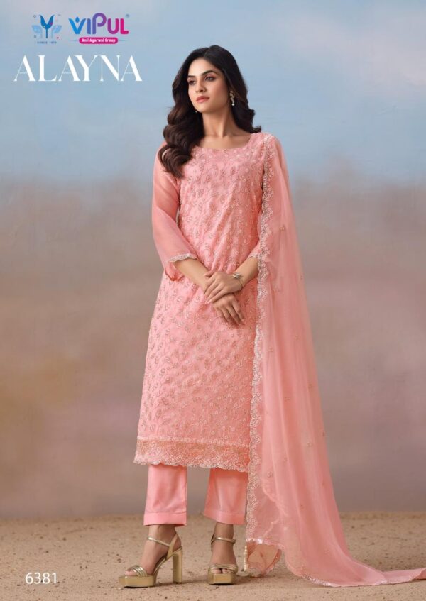 vipul fashion alayna series 6381-6386 crinkle chiffon wholesale suit  vipul fashion alayna series 6381-6386 crinkle chiffon wholesale suit , vipul fashion alayna series 6381-6386 crinkle chiffon wholesale suit  surat, vipul fashion alayna series 6381-6386 crinkle chiffon wholesale suit  new latest catalog, vipul fashion alayna series 6381-6386 crinkle chiffon wholesale suit  wholesale surat, vipul fashion alayna series 6381-6386 crinkle chiffon wholesale suit  single, vipul fashion alayna series 6381-6386 crinkle chiffon wholesale suit  catalog price, vipul fashion alayna series 6381-6386 crinkle chiffon wholesale suit  salwar suit, vipul fashion alayna series 6381-6386 crinkle chiffon wholesale suit  dresses, vipul fashion alayna series 6381-6386 crinkle chiffon wholesale suit  indian salwar suit, vipul fashion alayna series 6381-6386 crinkle chiffon wholesale suit  dress material vipul fashion alayna series 6381 6386 crinkle chiffon wholesale suit 6 2025 04 24 15 25 23 
                     vipul fashion alayna series 6381-6386 crinkle chiffon wholesale suit 
                     
                     
                     
                     Specification :
                     
                        
                           
						   
								Product Date:
								24-04-2025
							
                             							
								Name:
								Vipul Fashion Alayna Series 6381-6386 Crinkle Chiffon Wholesale Suit 
							
																					
								Cname:
								Alayna 
							
														
								Brand:
								Vipul
							
							
														
								Total Design:
								6 Pcs
							
														
														
								Per Piece Rate:
								INR 2361
							
														
														
								Full Catalog Rate:
								INR 14166								+ (5 % GST) + Shipping Charge
								
							
														
														
								Weight:
								6 Kg
							
																					
								Moq:
								Minimum 6 Pcs
							
														
														
														
							
							
														
								Fabric:
								
									Chiffon								
							
																																																								
														
														
														
								Other Details:
								
	
		
			
			Vipul launching 
			Alayna

			Top- Crinkle Chiffon with All over Beads work Embroidery 

			Dupatta - Crinkle Chiffon with Beads work Embroidery 

			Bottam - Pure Viscose Santoon