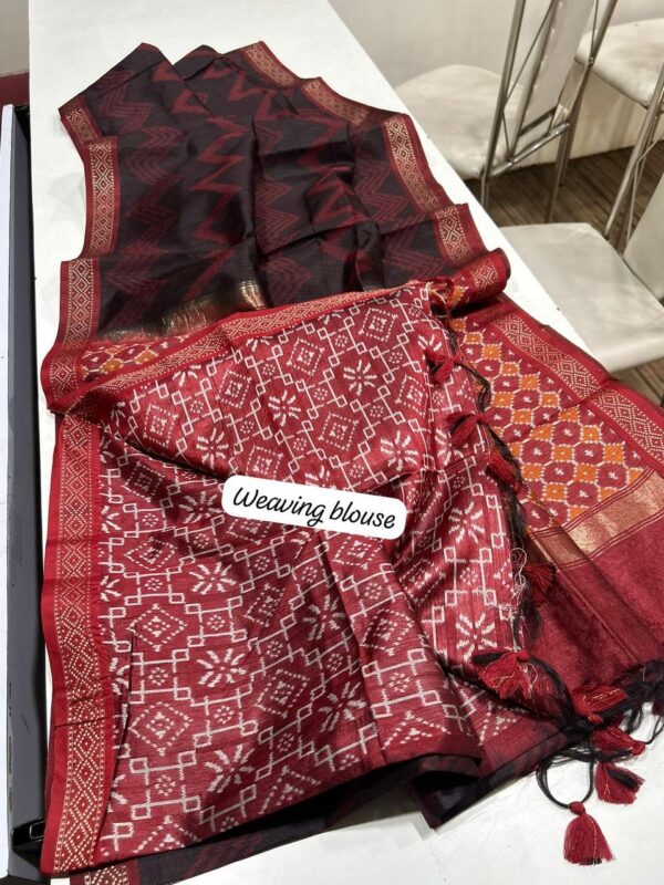 YUKTI LERIYA Soft Desi Tussar silk saree  YUKTI LERIYA Soft Desi Tussar silk saree, YUKTI LERIYA Soft Desi Tussar silk saree surat, YUKTI LERIYA Soft Desi Tussar silk saree new latest catalog, YUKTI LERIYA Soft Desi Tussar silk saree wholesale surat, YUKTI LERIYA Soft Desi Tussar silk saree single, YUKTI LERIYA Soft Desi Tussar silk saree catalog price, YUKTI LERIYA Soft Desi Tussar silk saree salwar suit, YUKTI LERIYA Soft Desi Tussar silk saree dresses, YUKTI LERIYA Soft Desi Tussar silk saree indian salwar suit, YUKTI LERIYA Soft Desi Tussar silk saree dress material yukti leriya soft desi tussar silk saree 1 2025 04 28 09 51 18 
                     YUKTI LERIYA Soft Desi Tussar silk saree
                     
                     
                     
                     Specification :
                     
                        
                           
						   
								Product Date:
								28-04-2025
							
                             							
								Name:
								Yukti Leriya Soft Desi Tussar Silk Saree
							
																					
								Cname:
								Yukti Leriya 
							
														
								Brand:
								
							
							
														
								Total Design:
								6 Pcs
							
														
														
								Per Piece Rate:
								INR 1099
							
														
														
								Full Catalog Rate:
								INR 6594								+ (5 % GST) + Shipping Charge
								
							
														
														
								Weight:
								6 Kg
							
																					
								Moq:
								Minimum 1 Pcs
							
														
														
														
								Type:
								Single Sarees
							
														
							
							
														
								Fabric:
								
									Tussar Silk								
							
																																																								
														
														
														
								Other Details:
								.🌹SUHANAS- Soft Desi Tussar🌹

   YUKTI LERIYA

Fabric🔥:
Soft Desi Tussar silk saree with all over laheriya (zigzag) pattern and traditional rich ikkat pallu with tiny contrast zari woven border and fancy tassels with contrast fully ikkat weaves blouse piece 

Rate - 1099/- only🫣

Ready stock available
Real Video is also attached for reference📽️💿🎥