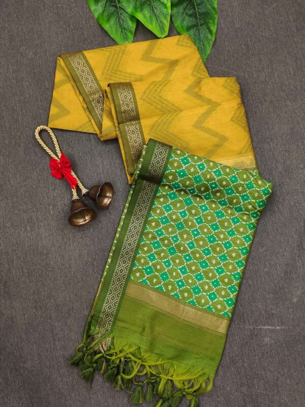 YUKTI LERIYA Soft Desi Tussar silk saree  YUKTI LERIYA Soft Desi Tussar silk saree, YUKTI LERIYA Soft Desi Tussar silk saree surat, YUKTI LERIYA Soft Desi Tussar silk saree new latest catalog, YUKTI LERIYA Soft Desi Tussar silk saree wholesale surat, YUKTI LERIYA Soft Desi Tussar silk saree single, YUKTI LERIYA Soft Desi Tussar silk saree catalog price, YUKTI LERIYA Soft Desi Tussar silk saree salwar suit, YUKTI LERIYA Soft Desi Tussar silk saree dresses, YUKTI LERIYA Soft Desi Tussar silk saree indian salwar suit, YUKTI LERIYA Soft Desi Tussar silk saree dress material yukti leriya soft desi tussar silk saree 12 2025 04 28 09 51 18 
                     YUKTI LERIYA Soft Desi Tussar silk saree
                     
                     
                     
                     Specification :
                     
                        
                           
						   
								Product Date:
								28-04-2025
							
                             							
								Name:
								Yukti Leriya Soft Desi Tussar Silk Saree
							
																					
								Cname:
								Yukti Leriya 
							
														
								Brand:
								
							
							
														
								Total Design:
								6 Pcs
							
														
														
								Per Piece Rate:
								INR 1099
							
														
														
								Full Catalog Rate:
								INR 6594								+ (5 % GST) + Shipping Charge
								
							
														
														
								Weight:
								6 Kg
							
																					
								Moq:
								Minimum 1 Pcs
							
														
														
														
								Type:
								Single Sarees
							
														
							
							
														
								Fabric:
								
									Tussar Silk								
							
																																																								
														
														
														
								Other Details:
								.🌹SUHANAS- Soft Desi Tussar🌹

   YUKTI LERIYA

Fabric🔥:
Soft Desi Tussar silk saree with all over laheriya (zigzag) pattern and traditional rich ikkat pallu with tiny contrast zari woven border and fancy tassels with contrast fully ikkat weaves blouse piece 

Rate - 1099/- only🫣

Ready stock available
Real Video is also attached for reference📽️💿🎥