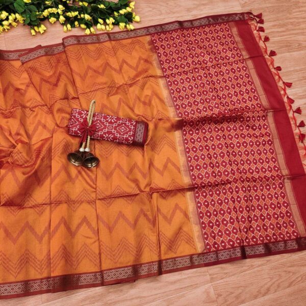 YUKTI LERIYA Soft Desi Tussar silk saree  YUKTI LERIYA Soft Desi Tussar silk saree, YUKTI LERIYA Soft Desi Tussar silk saree surat, YUKTI LERIYA Soft Desi Tussar silk saree new latest catalog, YUKTI LERIYA Soft Desi Tussar silk saree wholesale surat, YUKTI LERIYA Soft Desi Tussar silk saree single, YUKTI LERIYA Soft Desi Tussar silk saree catalog price, YUKTI LERIYA Soft Desi Tussar silk saree salwar suit, YUKTI LERIYA Soft Desi Tussar silk saree dresses, YUKTI LERIYA Soft Desi Tussar silk saree indian salwar suit, YUKTI LERIYA Soft Desi Tussar silk saree dress material yukti leriya soft desi tussar silk saree 14 2025 04 28 09 51 18 
                     YUKTI LERIYA Soft Desi Tussar silk saree
                     
                     
                     
                     Specification :
                     
                        
                           
						   
								Product Date:
								28-04-2025
							
                             							
								Name:
								Yukti Leriya Soft Desi Tussar Silk Saree
							
																					
								Cname:
								Yukti Leriya 
							
														
								Brand:
								
							
							
														
								Total Design:
								6 Pcs
							
														
														
								Per Piece Rate:
								INR 1099
							
														
														
								Full Catalog Rate:
								INR 6594								+ (5 % GST) + Shipping Charge
								
							
														
														
								Weight:
								6 Kg
							
																					
								Moq:
								Minimum 1 Pcs
							
														
														
														
								Type:
								Single Sarees
							
														
							
							
														
								Fabric:
								
									Tussar Silk								
							
																																																								
														
														
														
								Other Details:
								.🌹SUHANAS- Soft Desi Tussar🌹

   YUKTI LERIYA

Fabric🔥:
Soft Desi Tussar silk saree with all over laheriya (zigzag) pattern and traditional rich ikkat pallu with tiny contrast zari woven border and fancy tassels with contrast fully ikkat weaves blouse piece 

Rate - 1099/- only🫣

Ready stock available
Real Video is also attached for reference📽️💿🎥
